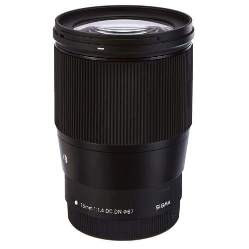 Sigma 16 mm f/1.4 Lens for Canon