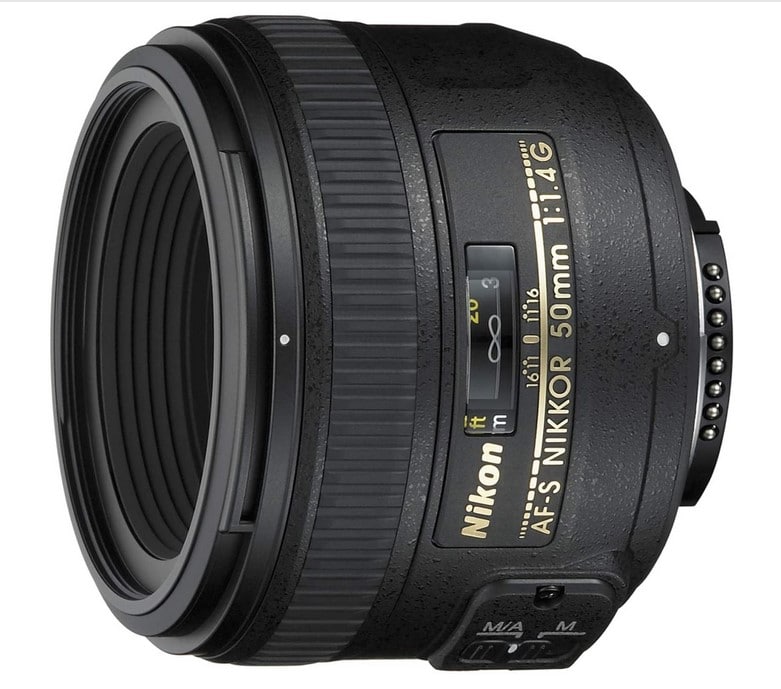 Nikon AF-S FX Nikkor 50mm lens